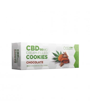 Cookies chocolat CBD & crème chocolat | MEDICBD