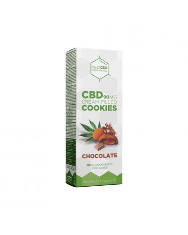 Cookies chocolat CBD & crème chocolat