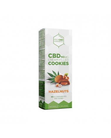 Cookies chocolat CBD & crème noisette | MEDICBD