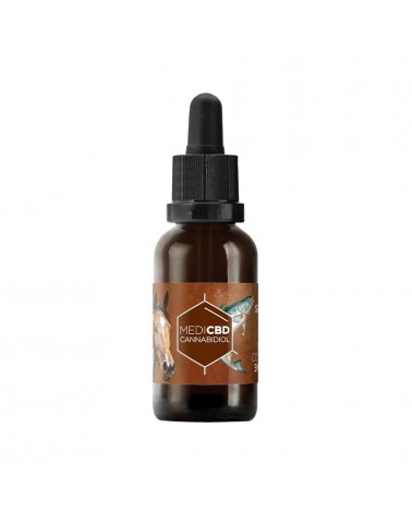 Huile CBD 10% broad spectrum cheval | MEDICBD