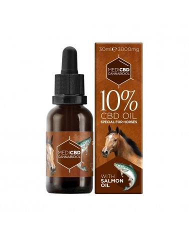 Huile CBD 10%  cheval