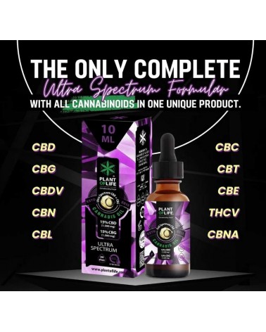 Huile CBD & CBG 30% ultra spectrum