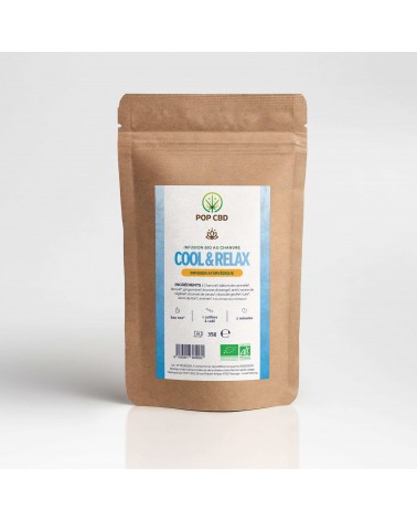 Tisane CBD bio cool & relax | POP CBD