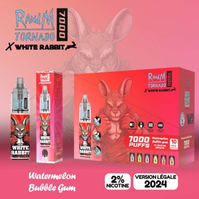 Puff White Rabbit Tornado 7000