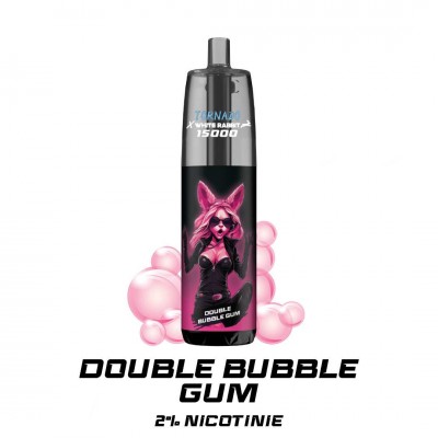 Puff WHITE RABBIT  15000 Double Bubble Gum