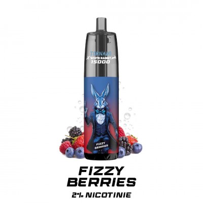 Puff WHITE RABBIT  15000 Fizzy Berries