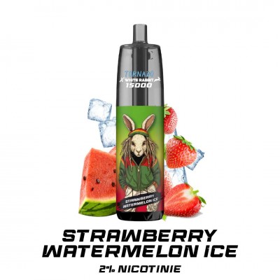 Puff WHITE RABBIT  15000 Strawberry Watermelon Ice