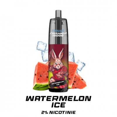 Puff WHITE RABBIT  15000 Watermelon Ice