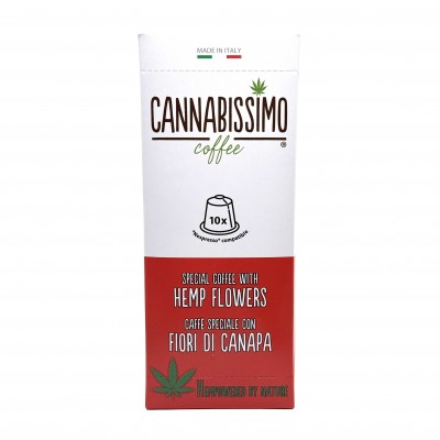 Café aux fleurs de chanvre Cannabissimo