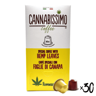 Café aux Feuilles de Chanvre Cannabissimo