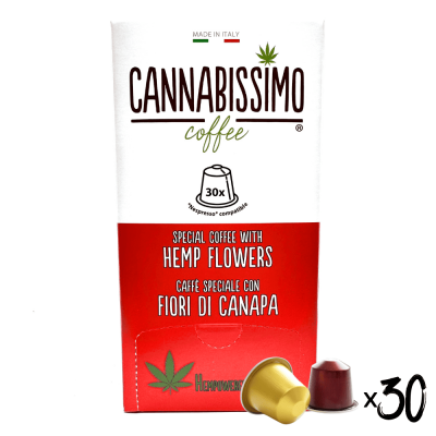 Café Cannabissimo aux Fleurs de Chanvre