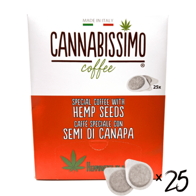 Dosettes Café aux Graines de Chanvre Cannabissimo