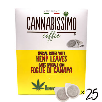 Dosettes Café aux Feuilles de Chanvre Cannabissimo