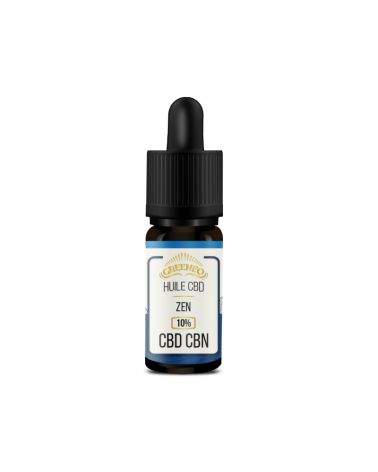 Huile CBD & CBN 10% zen | GREENEO