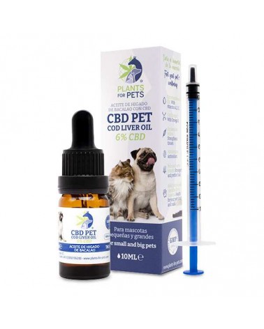 Huile CBD animaux 6% | PLANTS FOR PETS