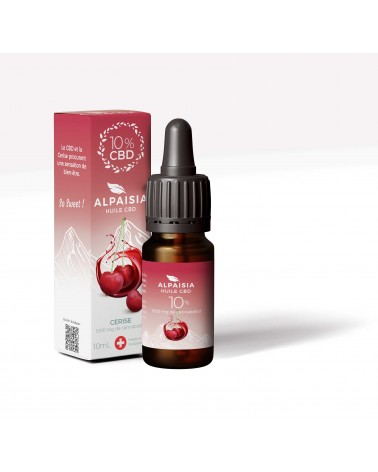 Huile CBD 10%  cerise