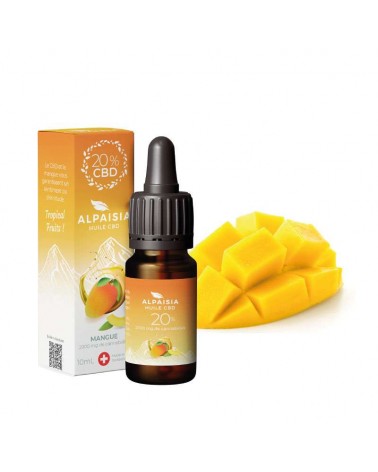 Huile CBD 20% broad spectrum mangue