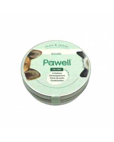 Baume CBD apaisant animaux | PAWELL